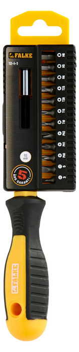 Skruvmejselsats 12 delar Falke